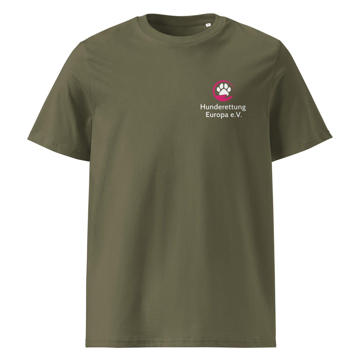 Eat Sleep Rescue Hunderettung Europa e.V. // Unisex-Bio-Baumwoll-T-Shirt