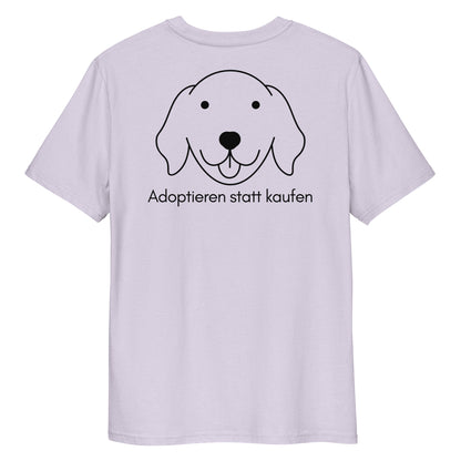 Adoptieren statt kaufen Bio-Baumwoll-T-Shirt