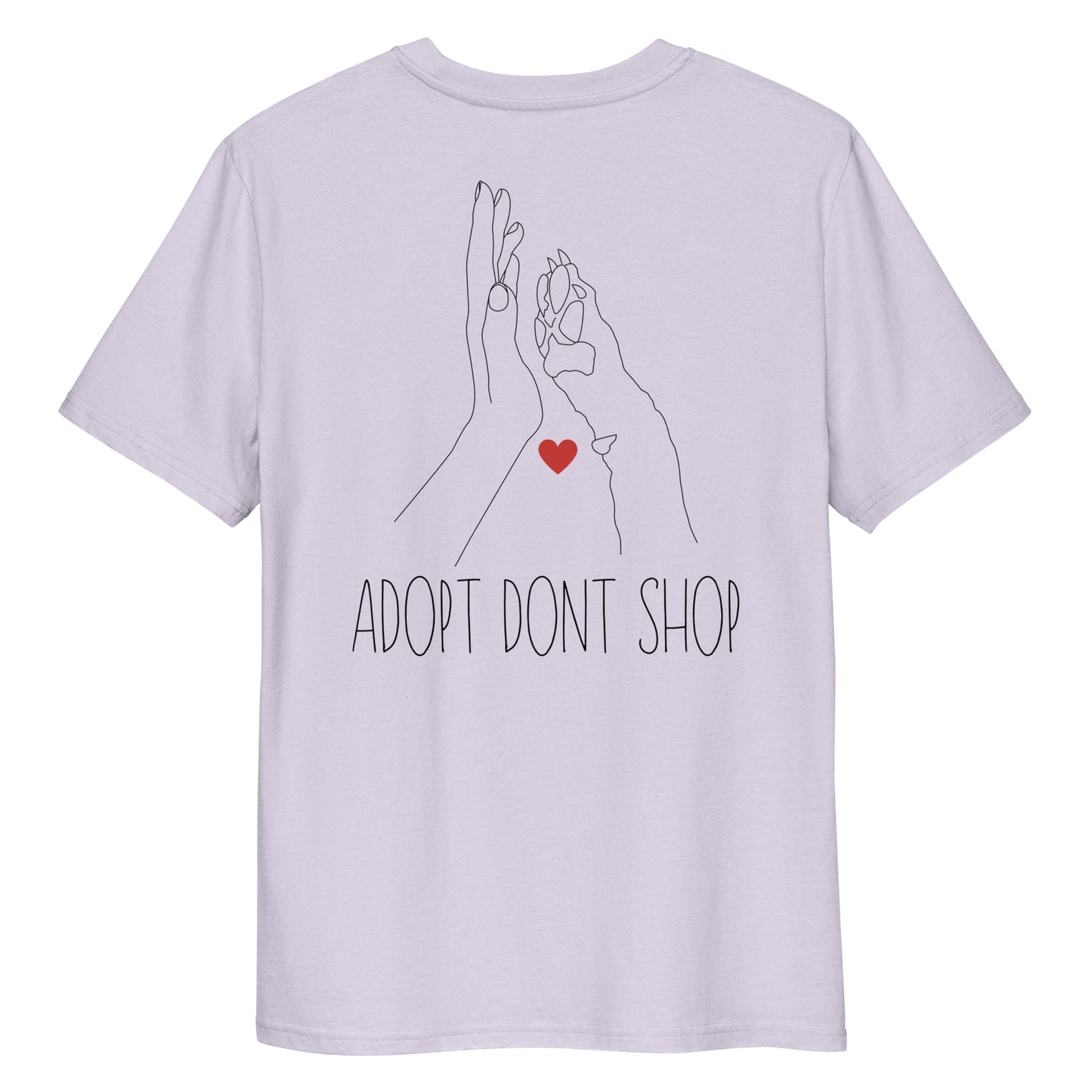 ADOPT DONT SHOP HandnPaw Bio-Baumwoll-T-Shirt