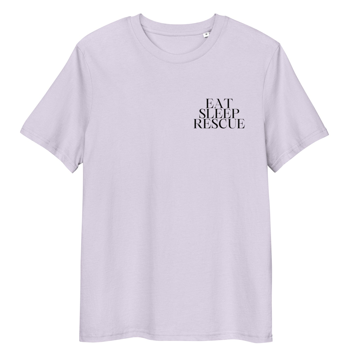 EATSLEEPRESCUE X Hunderettung Europa e.V.  Bio-Baumwoll-T-Shirt