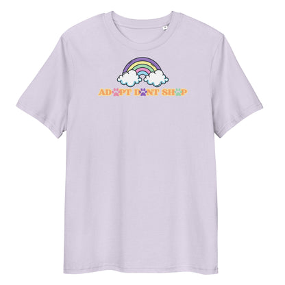 PRIDE ADOPT DONT SHOP Rainbow Bio-Baumwoll-T-Shirt