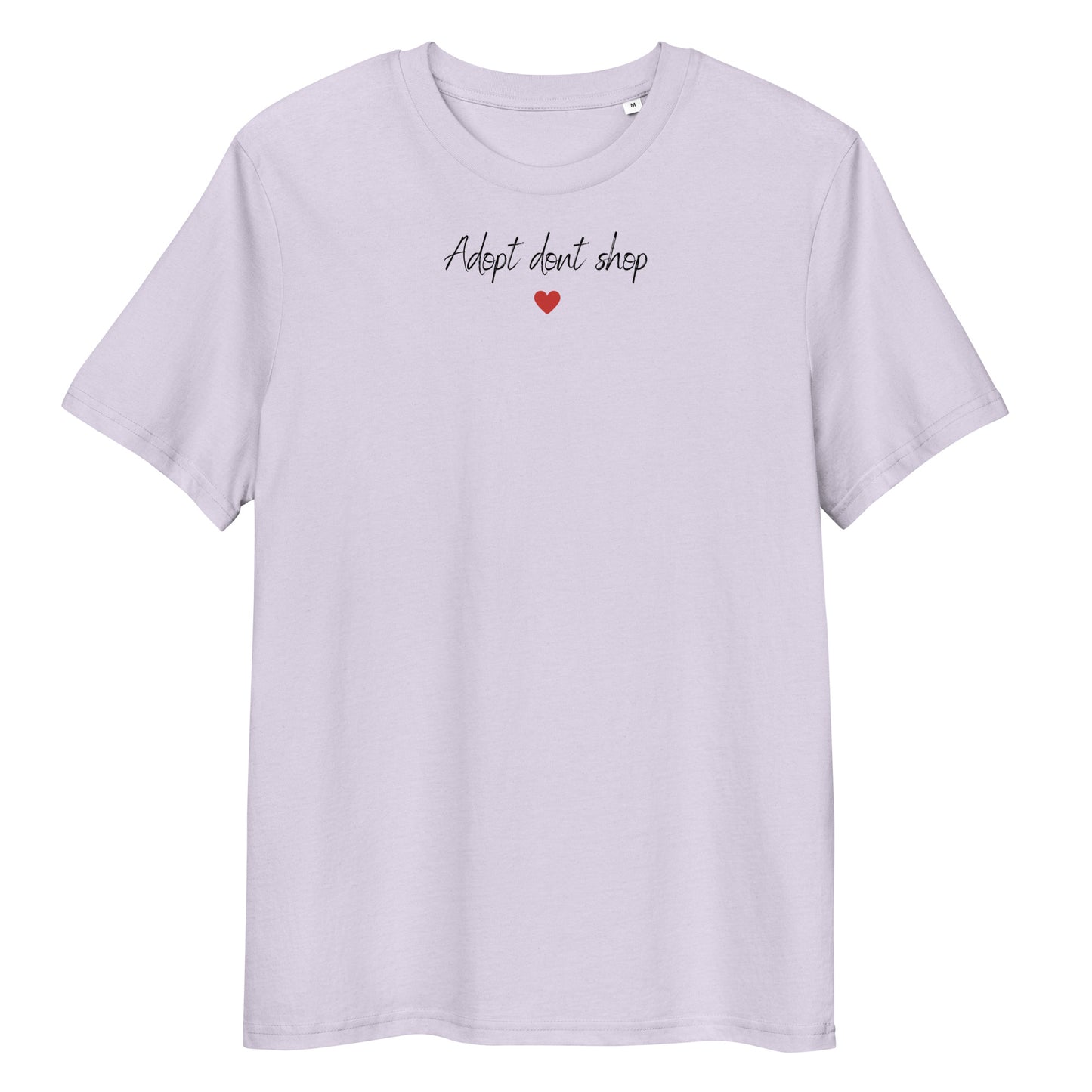 Not about the breed / Adopt dont shop Bio-Baumwoll-T-Shirt