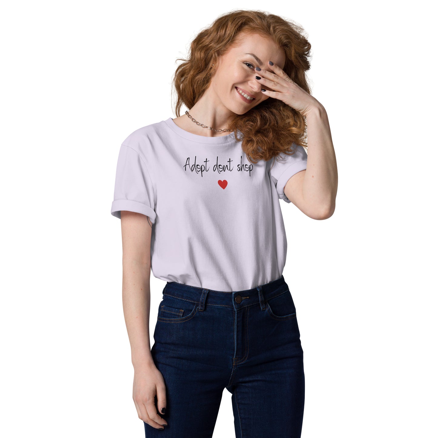 Adoptdontshop HeartnPaw Bio-Baumwoll-T-Shirt