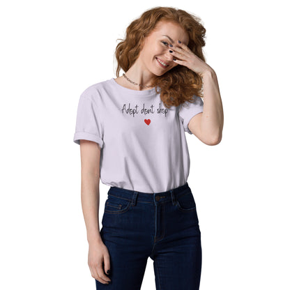 Adoptdontshop HeartnPaw Bio-Baumwoll-T-Shirt