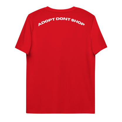 ADOPTDONTSHOP Unisex-Bio-Baumwoll-T-Shirt
