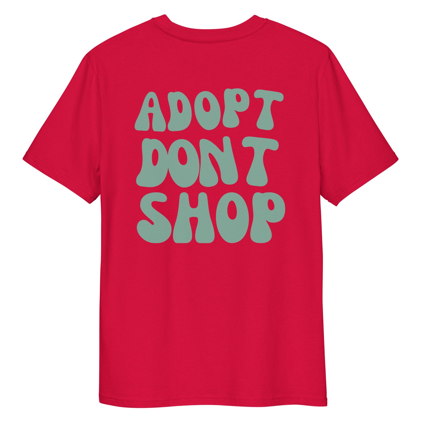 ADOPT DONT SHOP Doggo Bio-Baumwoll-T-Shirt