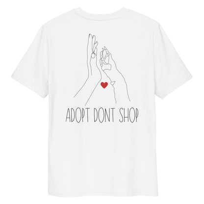 ADOPT DONT SHOP HandnPaw Bio-Baumwoll-T-Shirt