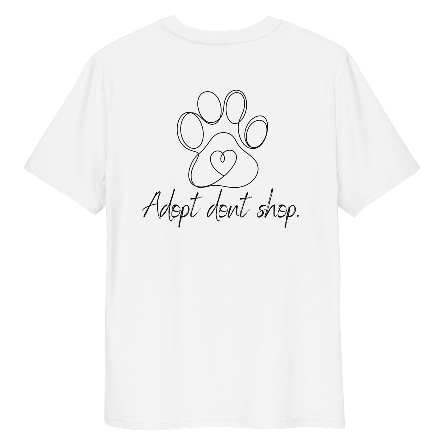 Adoptdontshop HeartnPaw Bio-Baumwoll-T-Shirt