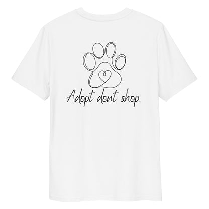 Adoptdontshop HeartnPaw Bio-Baumwoll-T-Shirt