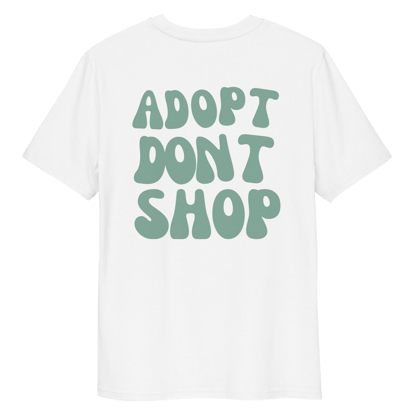 ADOPT DONT SHOP Doggo Bio-Baumwoll-T-Shirt