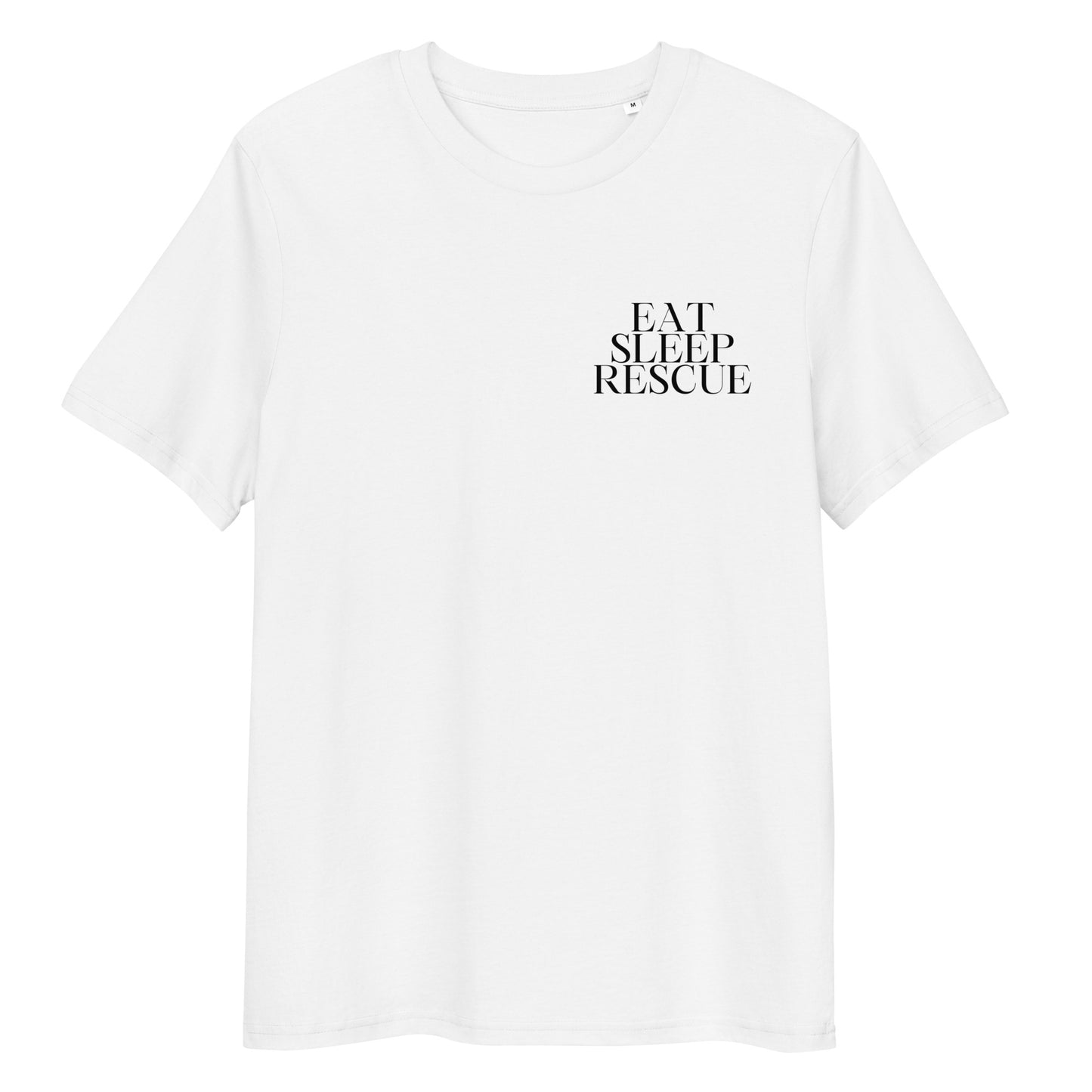 EATSLEEPRESCUE X Hunderettung Europa e.V.  Bio-Baumwoll-T-Shirt