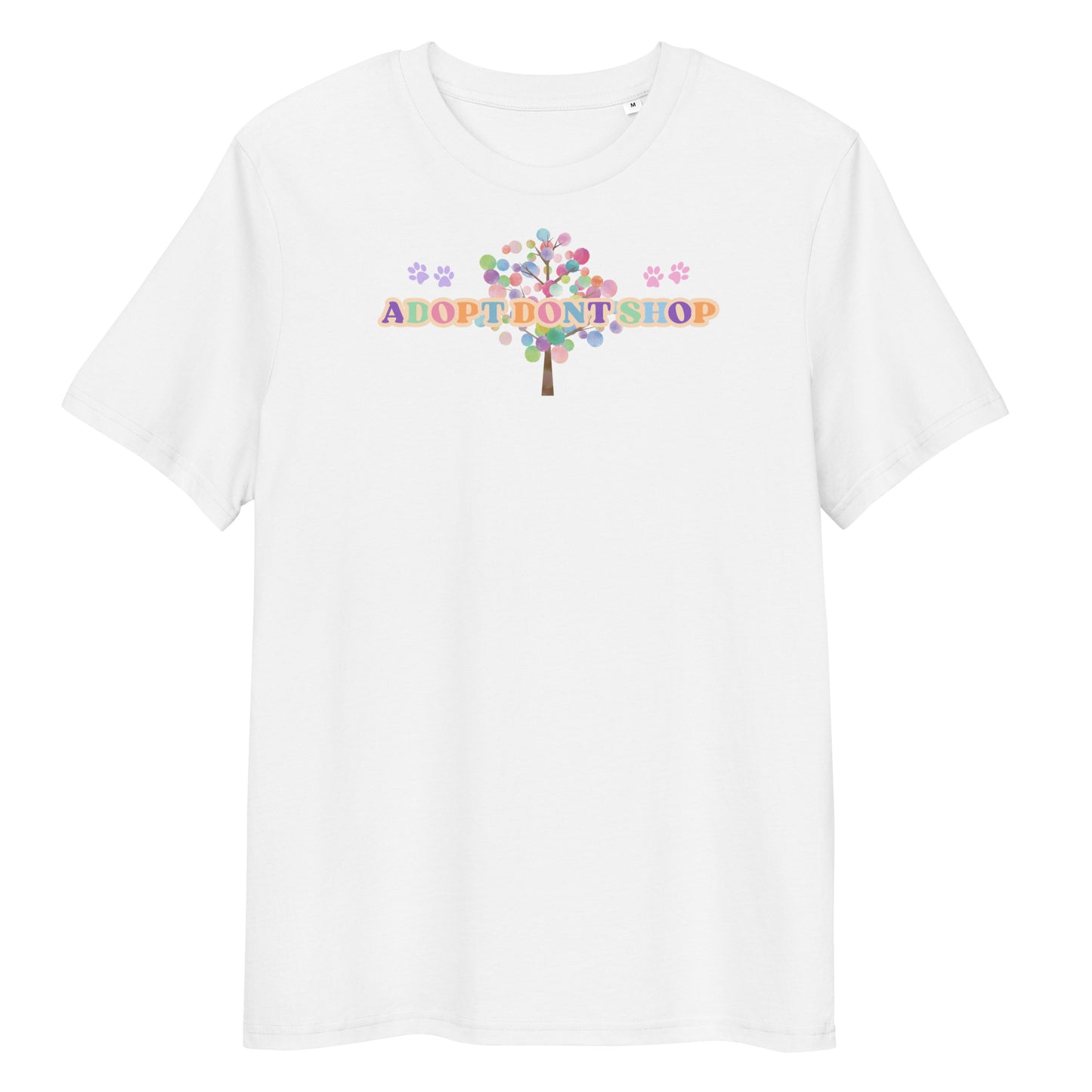 PRIDE ADOPT DONT SHOP Tree-Style Bio-Baumwoll-T-Shirt