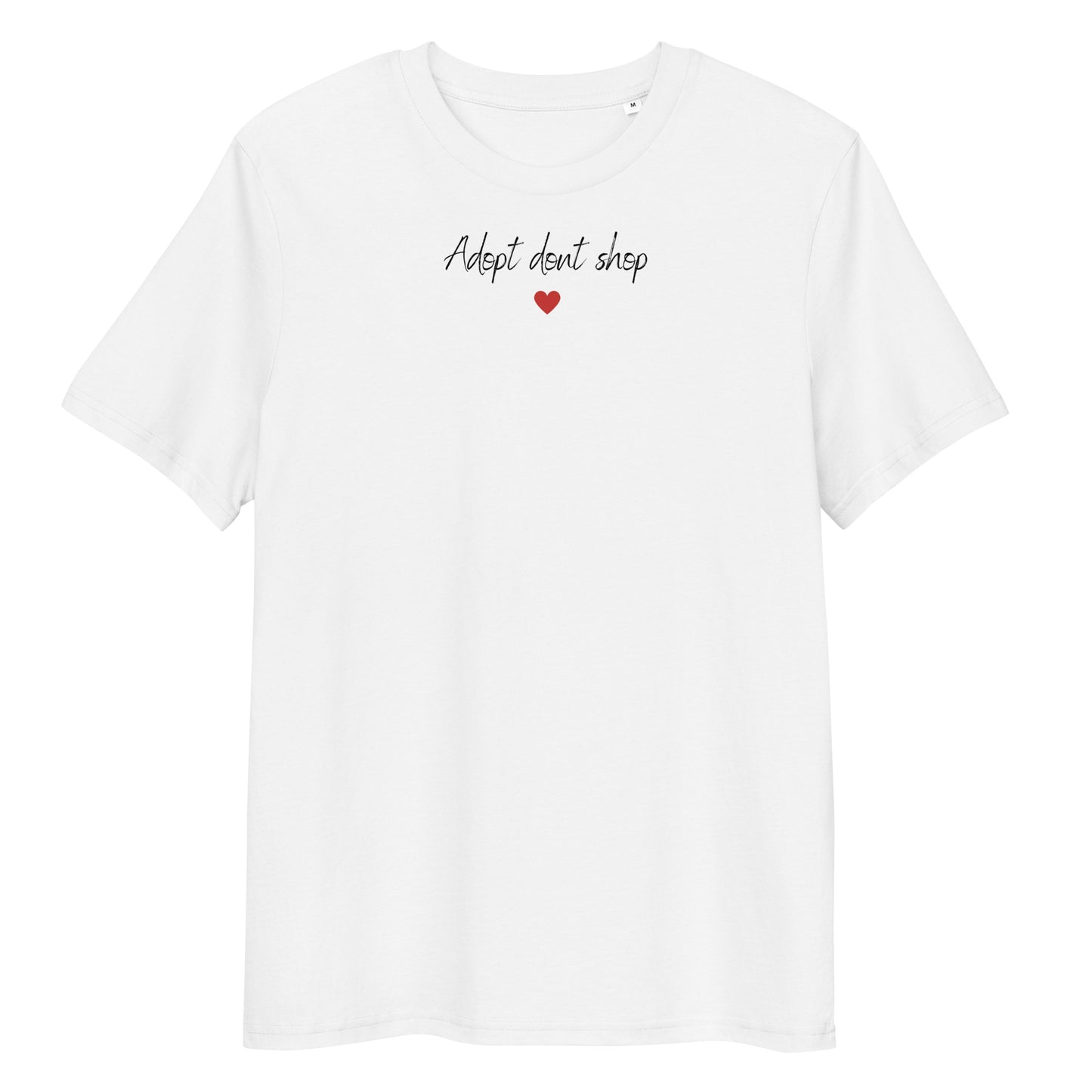 Not about the breed / Adopt dont shop Bio-Baumwoll-T-Shirt