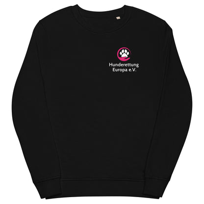4-Säulen Hunderettung Europa e.V. Unisex Bio-Pullover