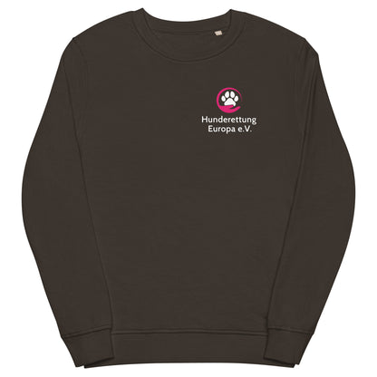 4-Säulen Hunderettung Europa e.V. Unisex Bio-Pullover