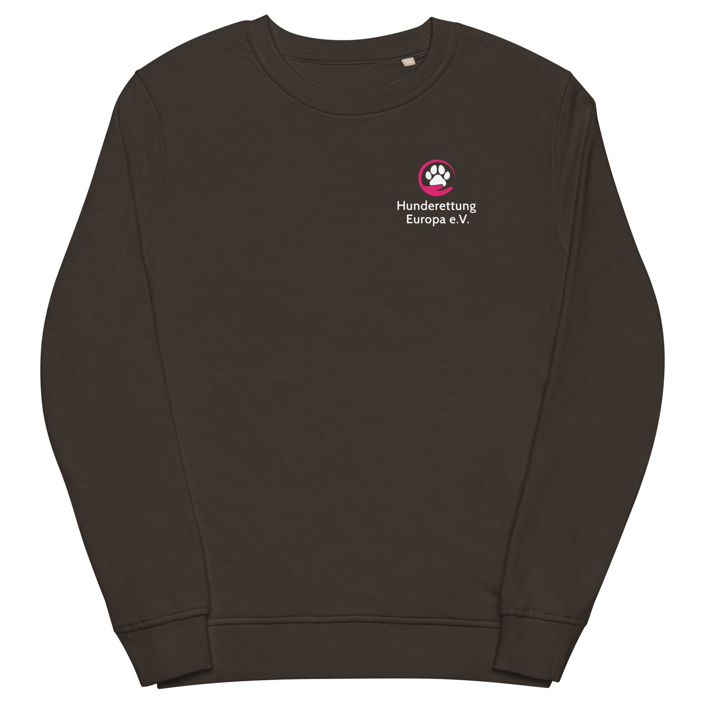 Everyone can make a difference Hunderettung Europa e.V. Unisex Bio-Pullover