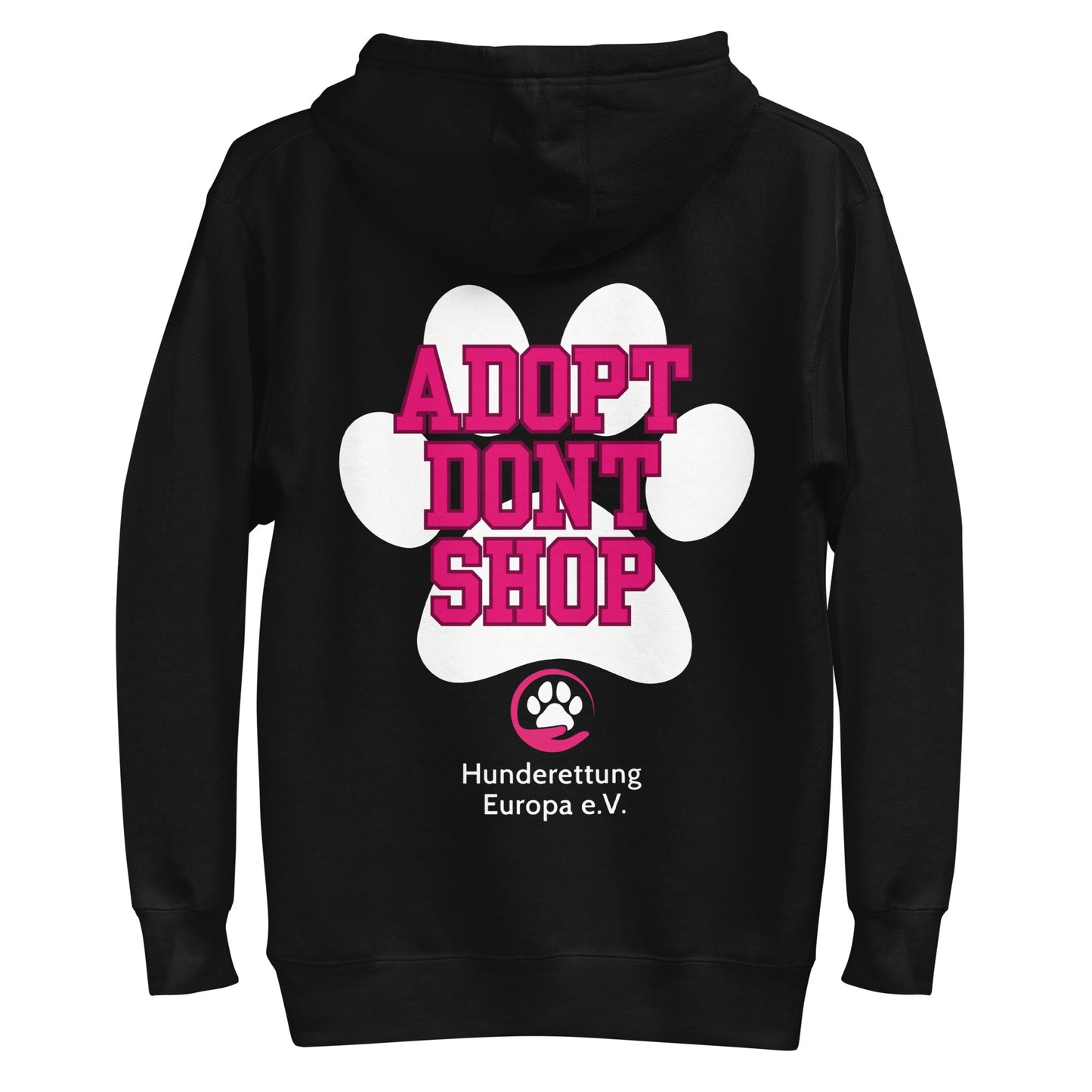 ADOPT DONT SHOP X Hunderettung Europa e.V. "Paw" Hoodie
