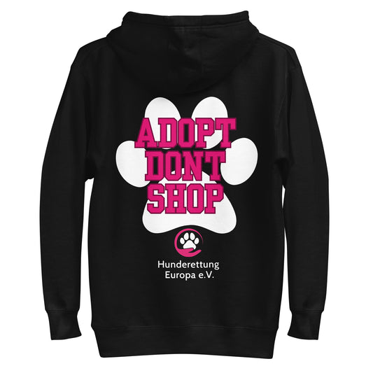 ADOPT DONT SHOP X Hunderettung Europa e.V. "Paw" Hoodie