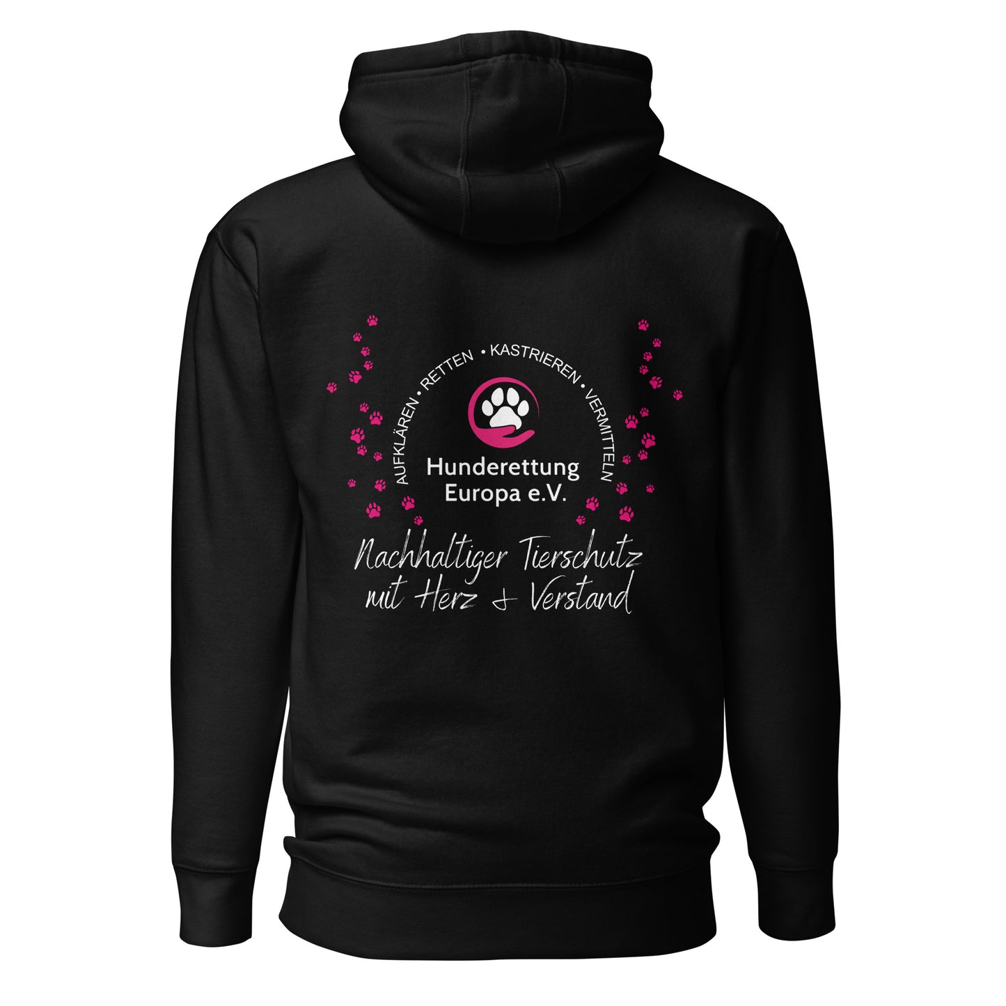 Herz&Verstand Hunderettung Europa e.V. // Unisex-Hoodie