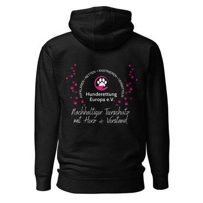 Herz&Verstand Hunderettung Europa e.V. // Unisex-Hoodie