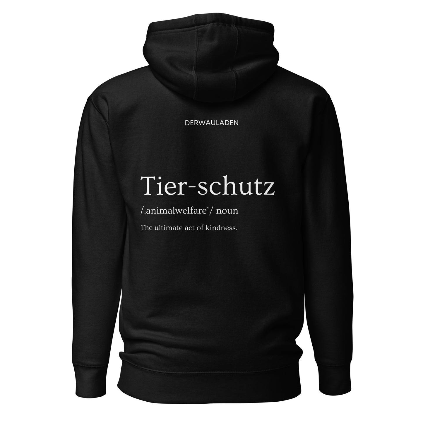 TIERSCHUTZ Act of kindness // Unisex-Hoodie