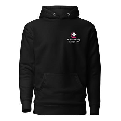Jedes Leben zählt Hunderettung Europa e.V. // Unisex-Hoodie