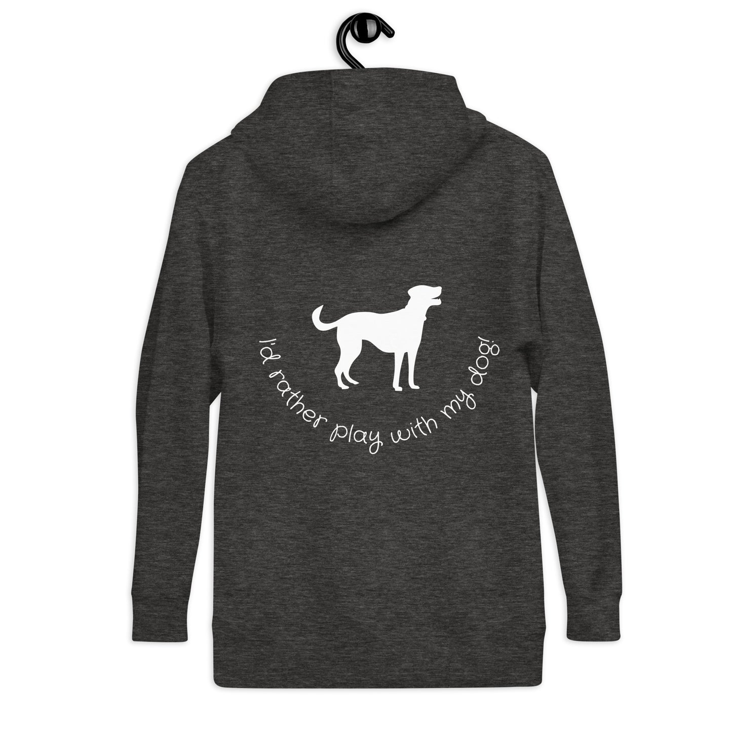 DOGMOM I'd rather play with my dog Hoodie