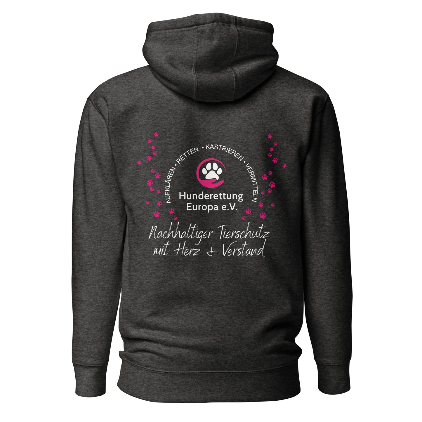 Herz&Verstand Hunderettung Europa e.V. // Unisex-Hoodie