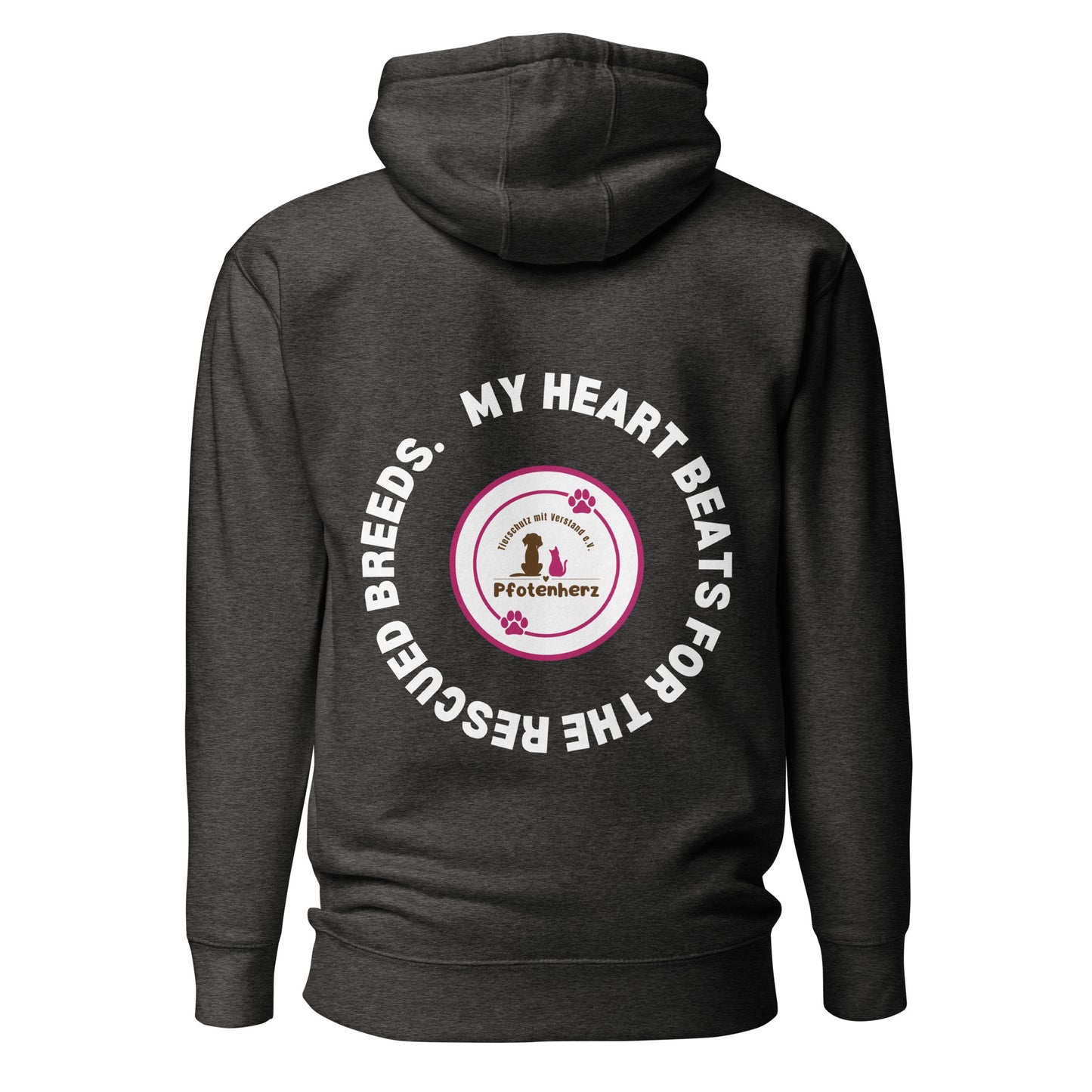 Rescued Breeds Pfotenherz e.V. // Unisex-Hoodie