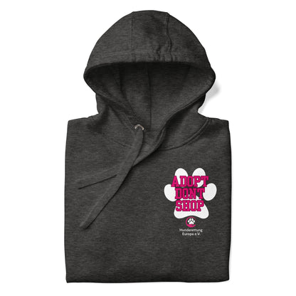 ADOPT DONT SHOP X Hunderettung Europa e.V. "Paw" Hoodie