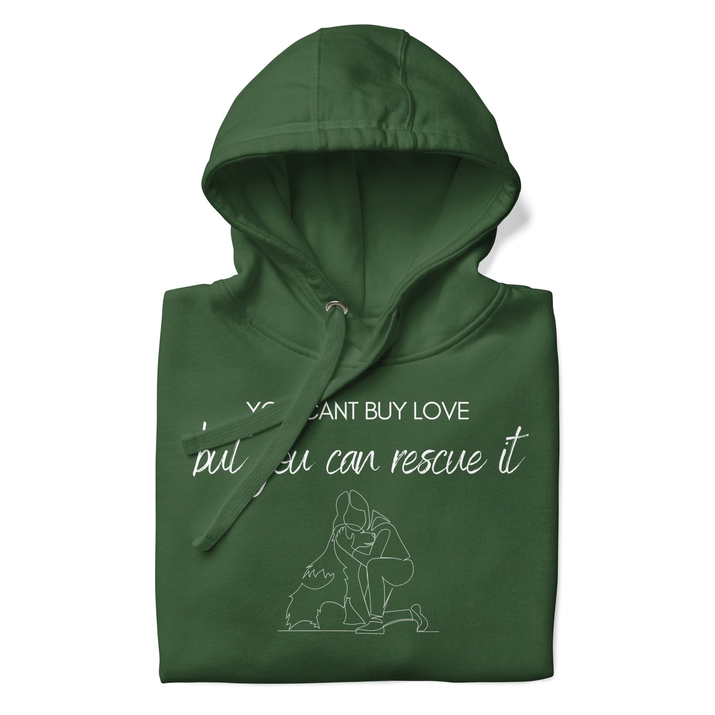 You cant buy love Hoodie