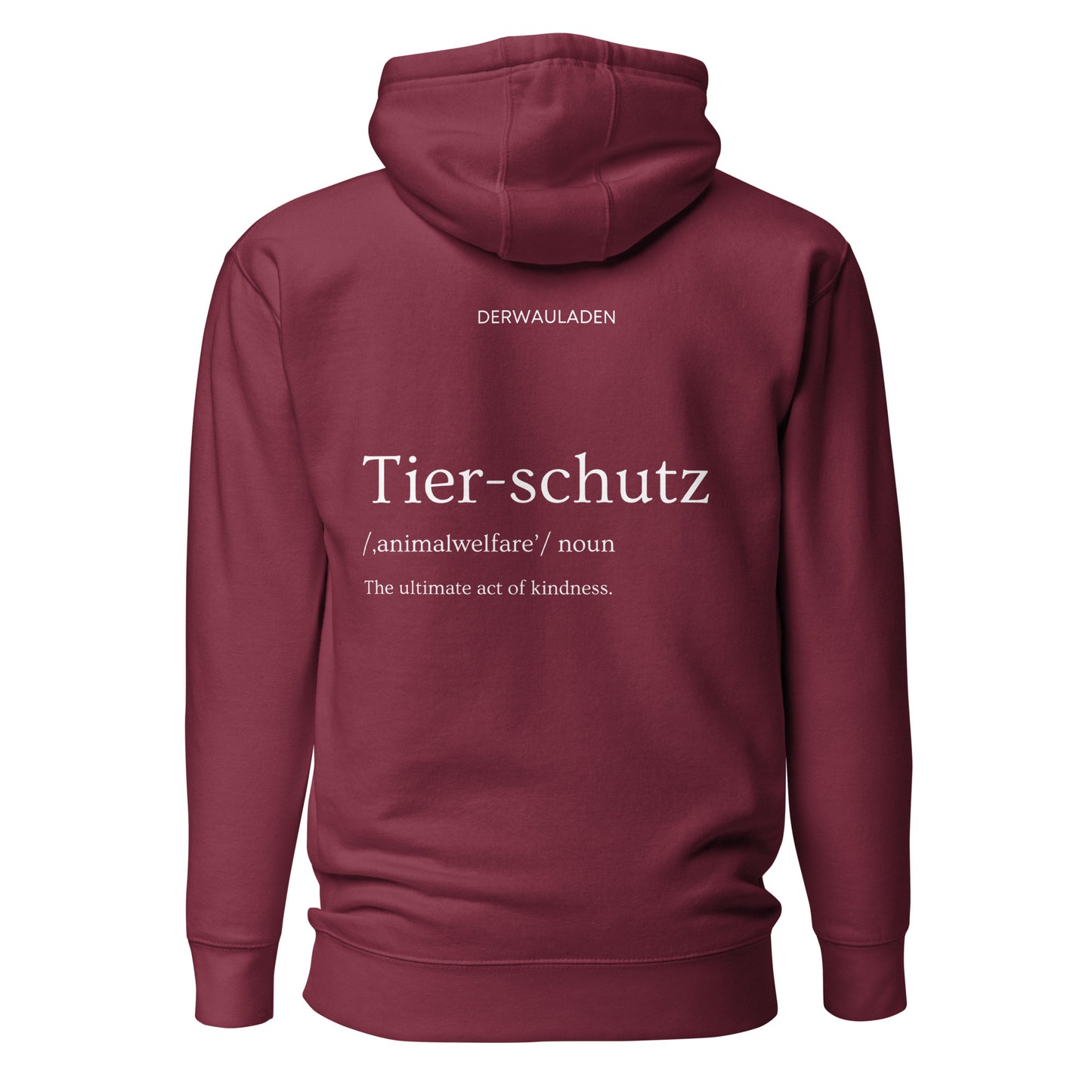 TIERSCHUTZ Act of kindness // Unisex-Hoodie