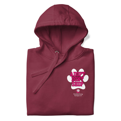 ADOPT DONT SHOP X Hunderettung Europa e.V. "Paw" Hoodie