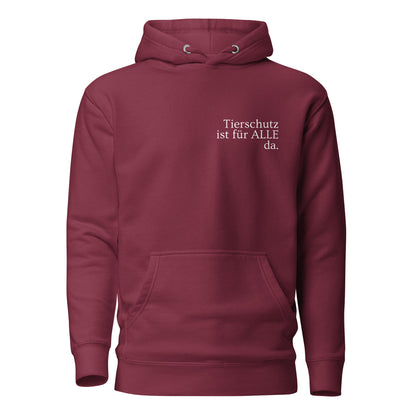 TIERSCHUTZ Act of kindness // Unisex-Hoodie