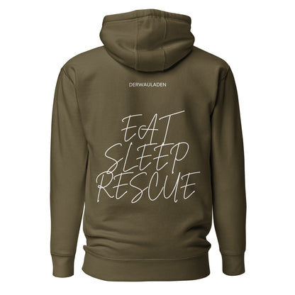 Eat Sleep Rescue // Unisex-Hoodie