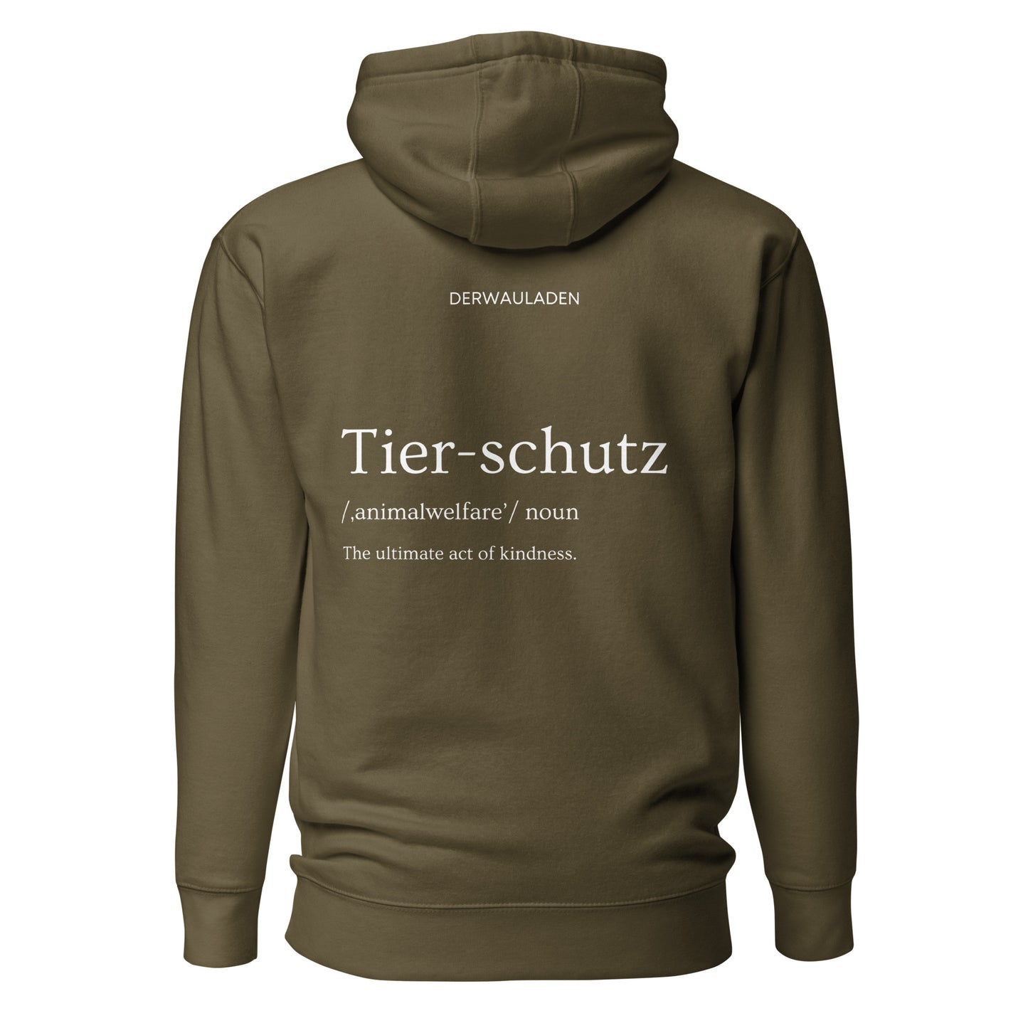 TIERSCHUTZ Act of kindness // Unisex-Hoodie