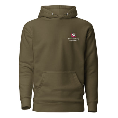 Herz&Verstand Hunderettung Europa e.V. // Unisex-Hoodie