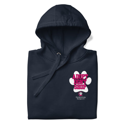 ADOPT DONT SHOP X Hunderettung Europa e.V. "Paw" Hoodie