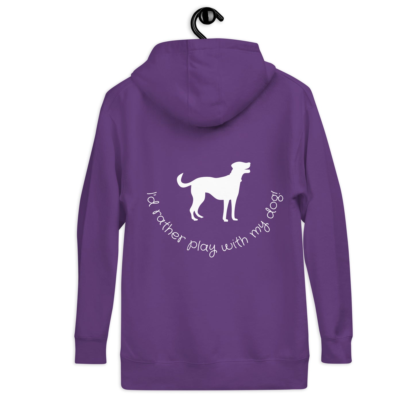 DOGMOM I'd rather play with my dog Hoodie