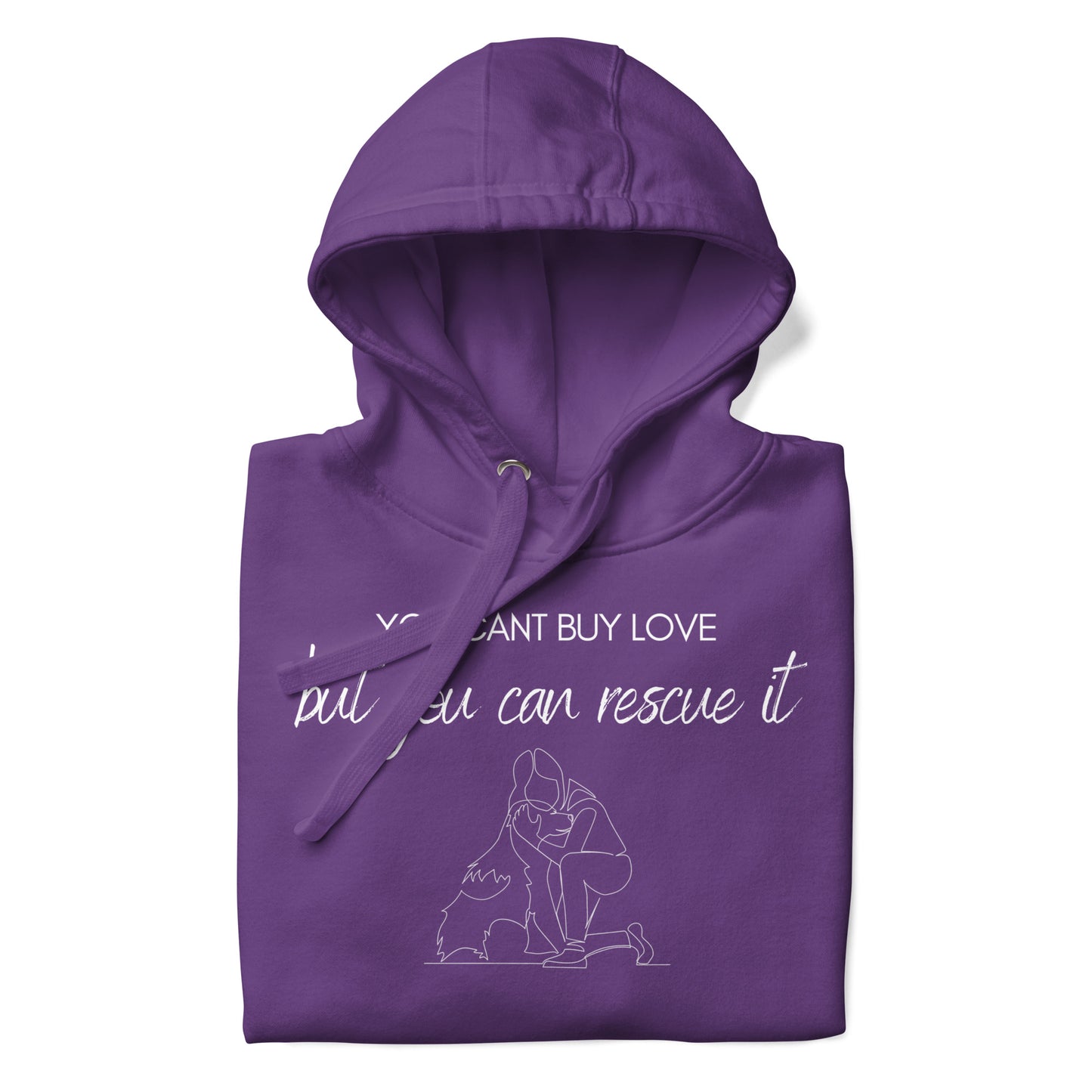 You cant buy love Hoodie