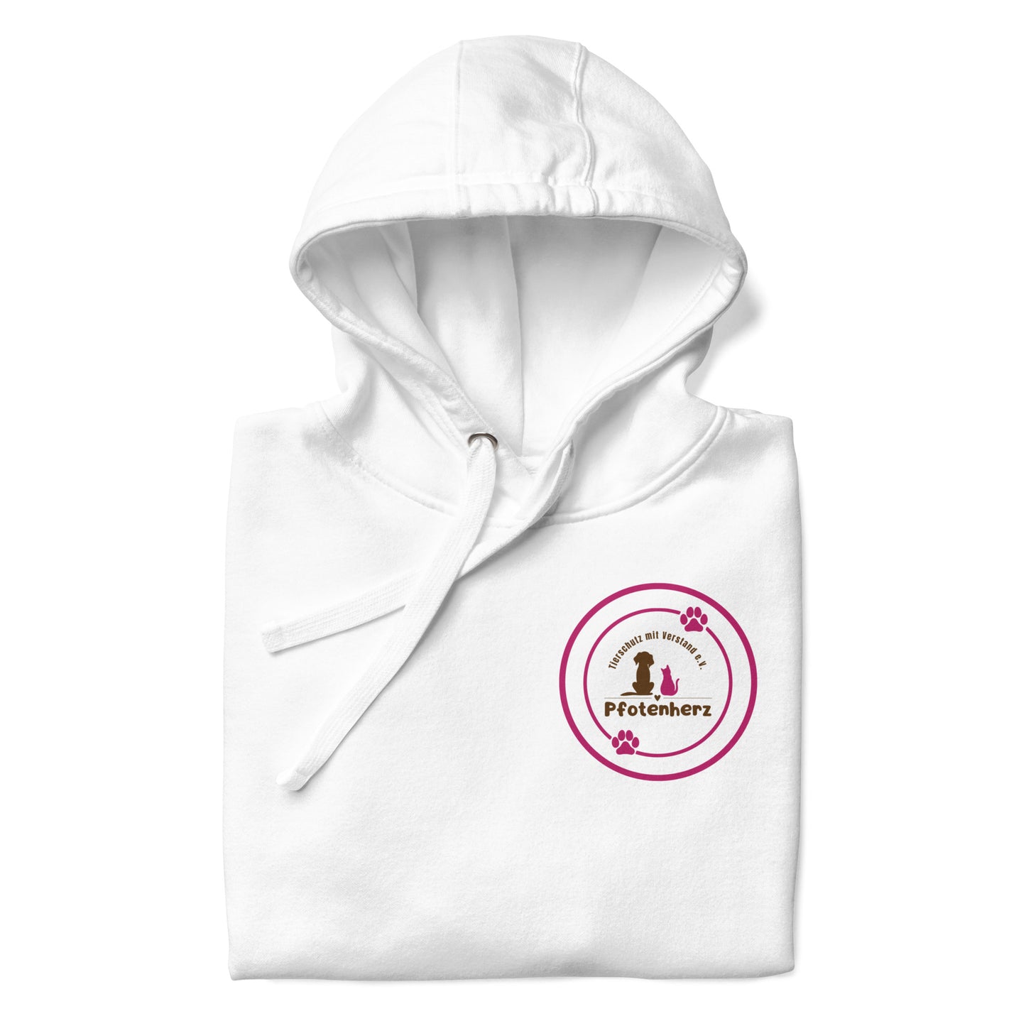 ADOPT DONT SHOP Pfotenherz Hoodie